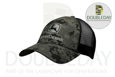 £23.99 • Buy John Deere Adults Black Digital Camo Mesh Back Baseball Cap - MC13080407BK