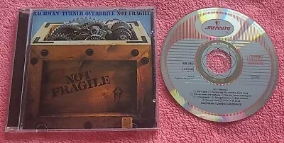 Bachman Turner Overdrive - Not Fragile Cd Mercury 830178-2 Rock Ex  • £3.99