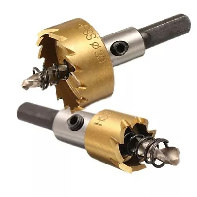 £6.31 • Buy 12 - 80 Mm HSS Titanium Drill Bit Hole Saw Stainless Steel Metal Alloy Cutter UK