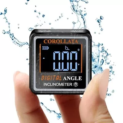 Ultra Small Digital Angel Finder Magnetic Level Rechargeable Angle Cube Tab... • $38.44