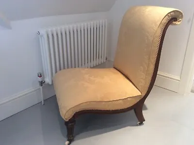 £200 • Buy Victorian Upholstered Scroll Back Chair