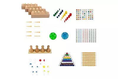 Montessori Learning Bundle - MONTESSORI SENSORIAL / MATH MATERIAL • $58.16