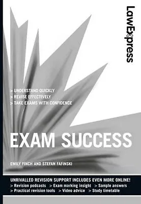 Law Express: Exam Success (Revision Guide) By Fafinski Stefan Book The Cheap • £8.99