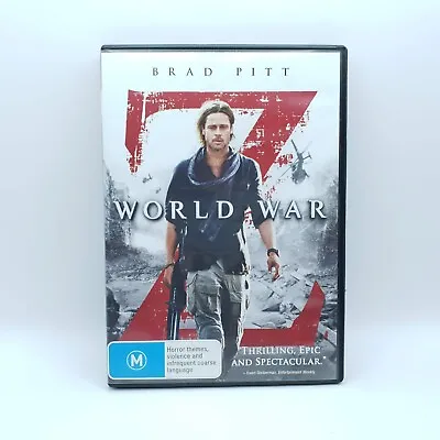 World War Z - Region 4 - DVD - FREE POST • $4.99