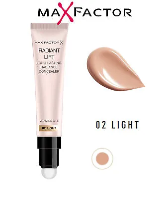 MAX FACTOR RADIANT LIFT CONCEALER- 02 Light • £6.45