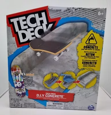 Tech Deck DIY Concrete Fingerboard Skate Exclusive Enjoi Board Included • $25