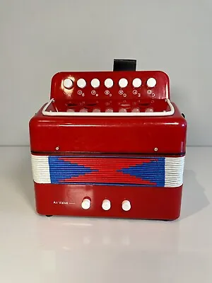 Accordian Musical Instrument Squeezebox 7 Key And Air Valve • $22