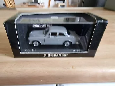 MINICHAMPS 171001 VOLVO AMAZON 121 1 Of 4800 Pieces  Worldwide GREY 1:43 • $68.38