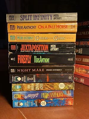 $22.50 • Buy Lot Of 10 Piers Anthony Mixed Titles With Some Xanth Series Paperbacks Very Good