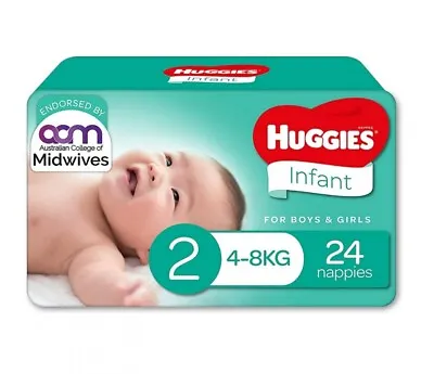 $86.96 • Buy Presale Huggies Ultimate Nappies Unisex Infant Size 2 - Carton (4 X 24Pk) 4-8Kg