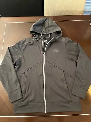 The North Face Zip Up Hoodie Dark Gray Size Large • $28