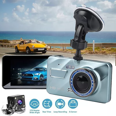 $36.90 • Buy 1080P Car Dash Camera Video DVR Recorder Front And Rear Night Vision Dual Cam AU
