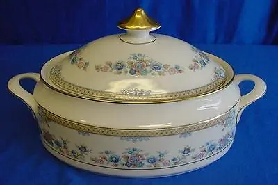 Minton Byron Covered Oval Vegetable Dish Casserole - Identical To Avonlea Design • $146.76