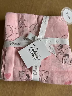 Disney Aristocats Marie Baby Muslins Squares 3 Pack • £8.95