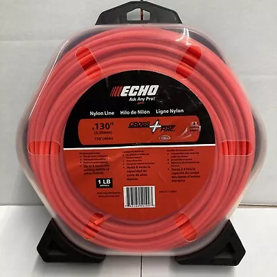 ECHO .130 CROSSFIRE  TRIMMER LINE 1lb SPOOL 150' 311130064 • $18