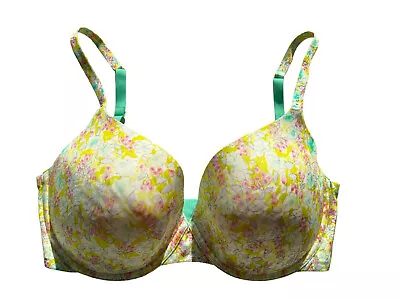 Victoria's Secret 34DD Biofit Padded Underwire Full Coverage Floral • $15