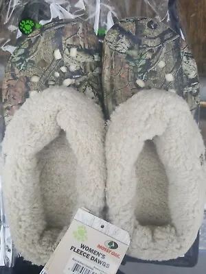 $22.99 • Buy Dawgs Shoes Fleece Lined Clogs Womens Size 5/6 Breakup Infinity