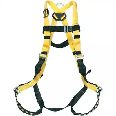 Honeywell Miller 650-4/UYK Standard Non-Stretch Harness 400Lbs Yellow -NEW • $39.90