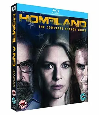 Homeland - Season 3 DVD (2014) Damian Lewis Quality Guaranteed • £3.49