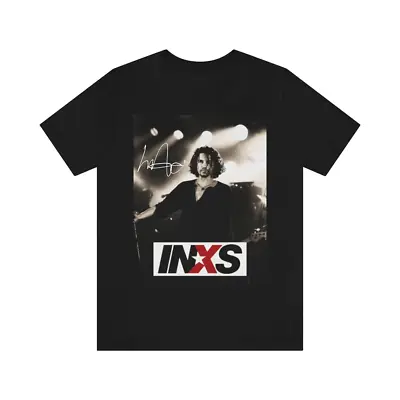 Rare Michael Hutchence INXS Cotton Black S-2345XL Unisex T-Shirt S2606 • $18.04