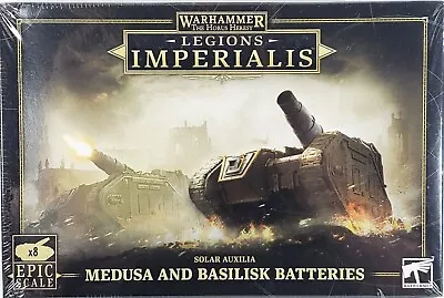Warhammer 30k Legion Imperialis Solar Aux Medusa & Basilisk Batteries NEW/SEALED • $29.99