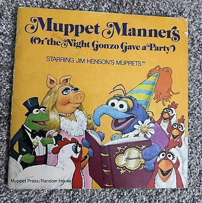 1981 Muppet Manners Paperback Book • $8.99