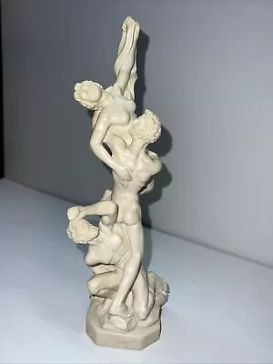 Vintage  A. Santini    Rape Of The Sabine Woman   Sculpture Made In  Italy 10   • $80