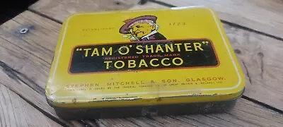 VINTAGE 'TAM O SHANTER' TOBACCO TIN 1lb GOOD CONDITION • £20