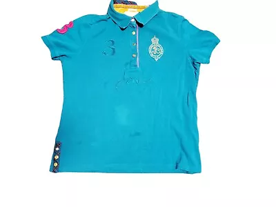 Joules Polo England V India Shirt Ground Size 20 EURXXXL US 16 • $19.99