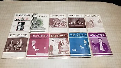 The Sphinx - An Independent Magazine For Magicians 1932 - 1940 Various Lot Of 10 • $60