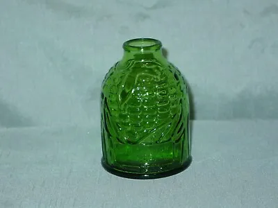 Vintage Wheaton Miniature Green Old Doc's Celebrated Cure Glass Corn Bottle • $11.99