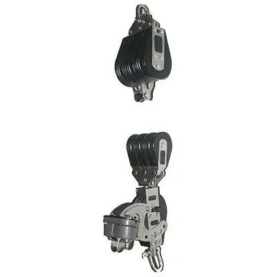 NAUTOS 92773-335 7:1 Mainsheet Blocks Set - Ratchet With Aluminum Cam Cleat • $298