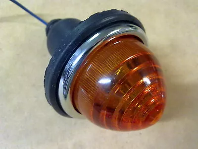 Vintage Plastic Amber LIGHT INDICATOR Holden Fj Fx Datsun 1000 1200 Midget Mga • $44.50