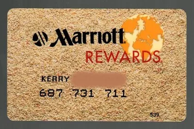 MARRIOTT Marriot Rewards 2000 Rewards / Loyalty Card ( EXPIRED )   • $2.50