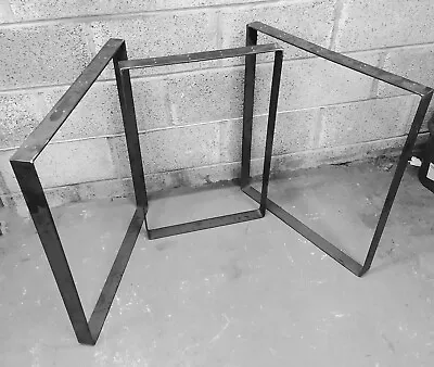 £26.40 • Buy Industrial Metal Table Legs Steel Dining Bench Coffee Desk Furniture Stand