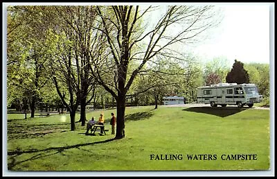 Postcard Falling Water Campsite Martinsburg WV R42 • $1.44