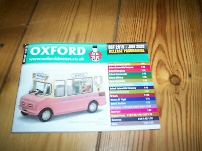 £1.20 • Buy Oxford Diecast Catalogue Oct19-jan2020