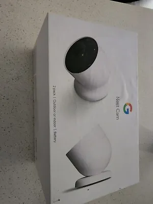 $200 • Buy Google GA01894-AU Wireless Indoor/Outdoor Nest Security Camera - Pack Of 2