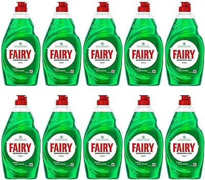 £16.59 • Buy Fairy Original Washing Up Liquid 433g X 10