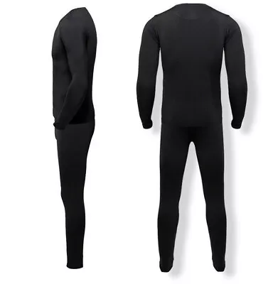 Men’s Fleece Thermal Underwear Set Long Johns Base Layer For Ski Running Cycling • $21.99