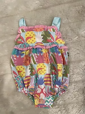 Matilda Jane Pineapple Baby Romper 0-3M • $24.99