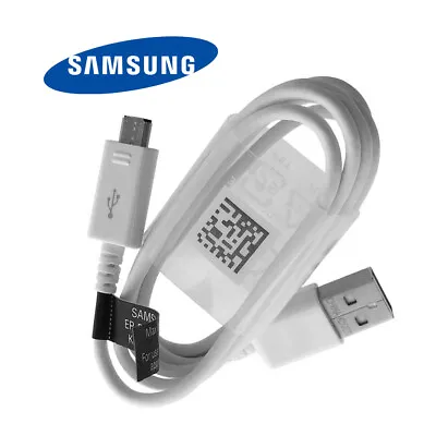 OEM Samsung Galaxy Fast Charger Micro USB Cable Data Cord For Android Smartphone • $5.59