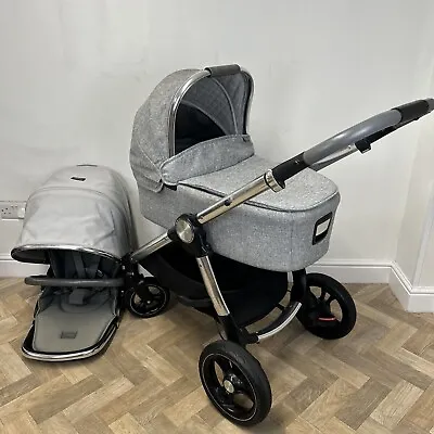 Mamas & Papas Ocarro Pushchair Travel System Skyline Grey • £250