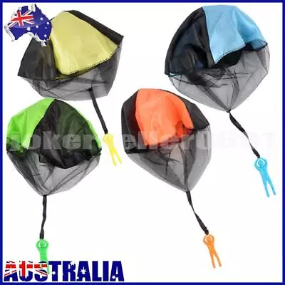 AU Hand Throwing Kids Mini Play Parachute Toy Man Model Outdoor Sports Toys • $7.48