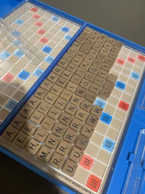 $3 • Buy LAST CHANCE! 1948 Scrabble Travel Wood Letter Pieces, Missing A Few 