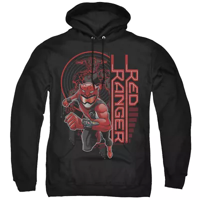 POWER RANGERS RED RANGER Licensed Adult Hooded And Crewneck Sweatshirt SM-5XL • $49.95