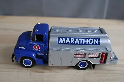 First Gear Marathon Oil 1953 Ford C-600 Tanker Cab Over Engine 1:34 29-1588 NIB • $47