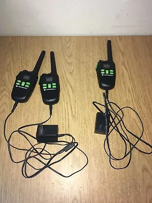 3 Motorola MD200R FRS GMRS 2- Way Radio Walkie Talkie Ni-MH 22 Channels 20 Miles • $19.99