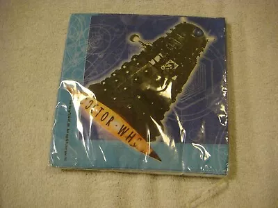 £1.99 • Buy Doctor Who  Party Napkins, Paper Cups And Pens