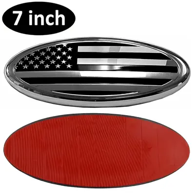7  For Ford F150 F250 Accessories FRONT GRILL Tailgate US Flag Oval Emblem Badge • $11.59